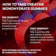 Creatine Muscle Boost Gummies